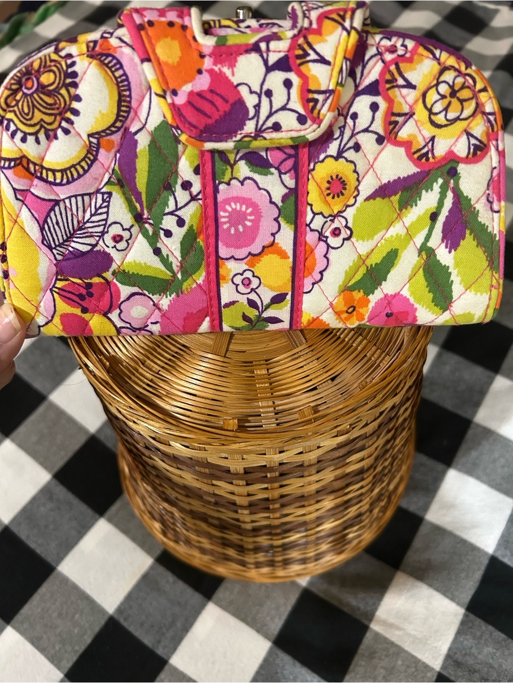 Vera Bradley “Clementine” Vintage Clutch/Wallet